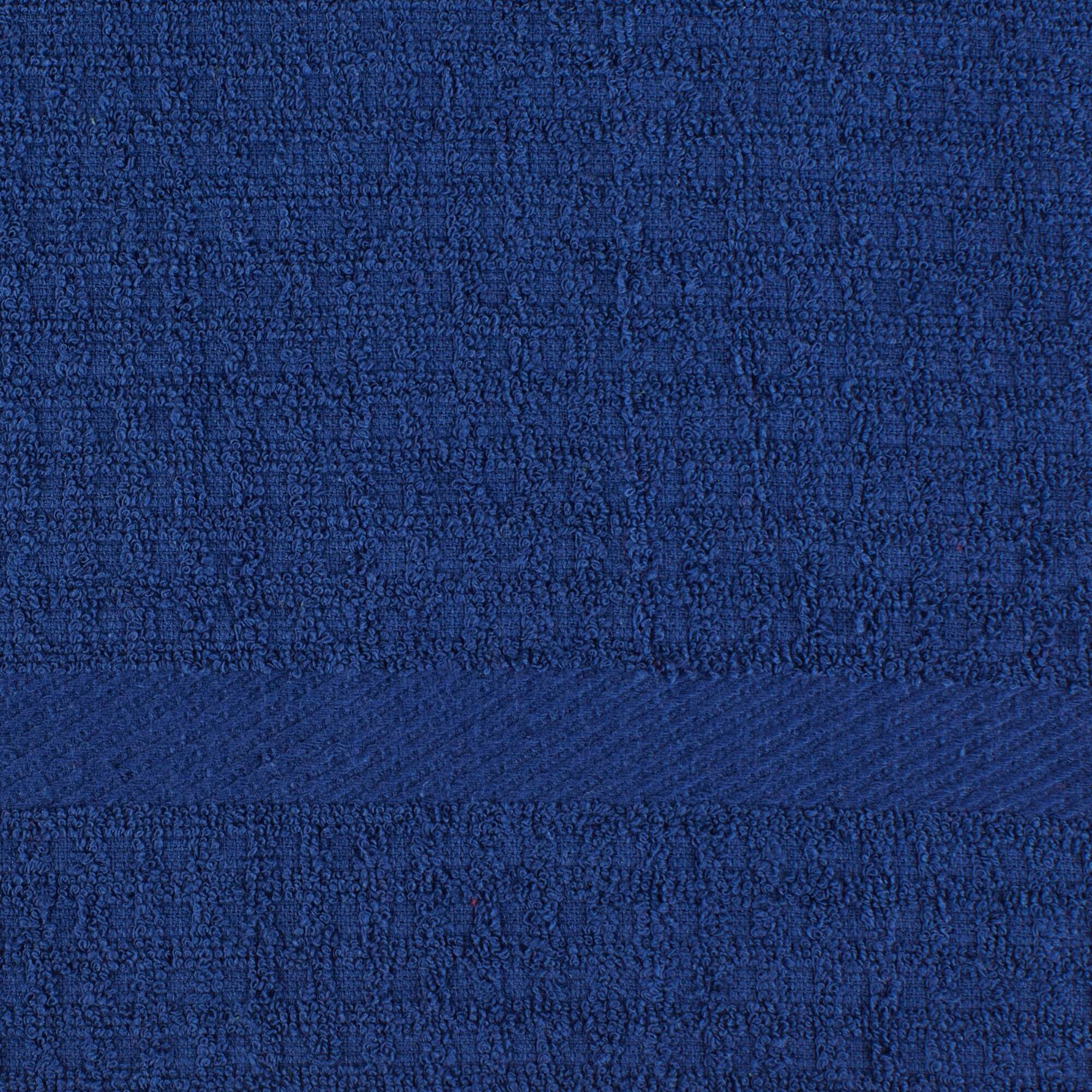 DII® Solid Nautical Blue Waffle Terry Dishtowel, 4ct.